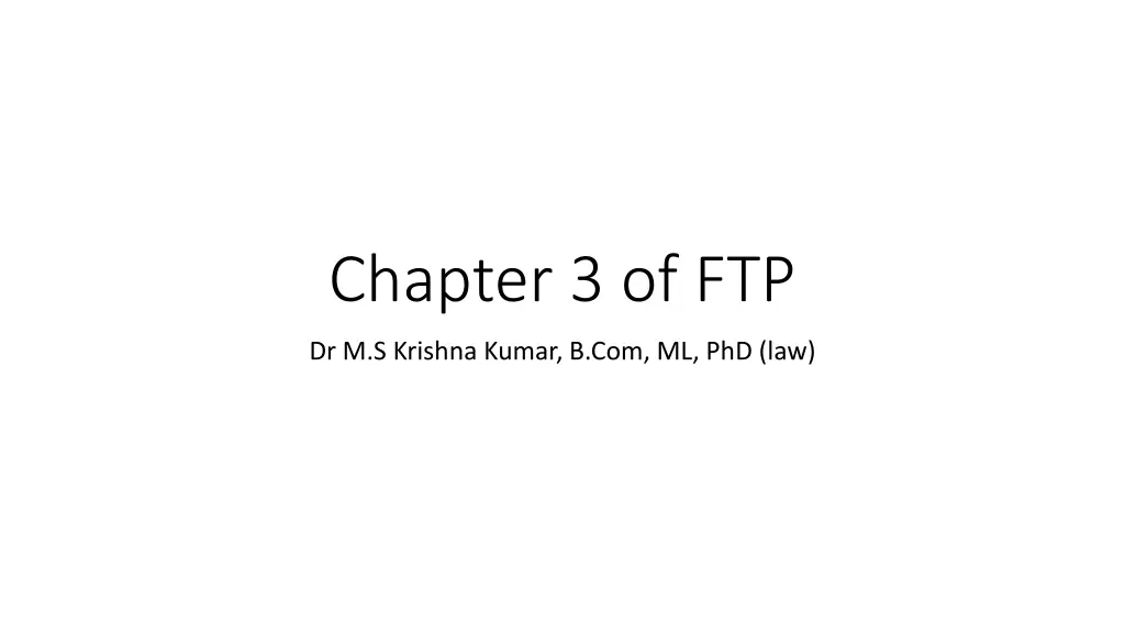 chapter 3 of ftp n.w