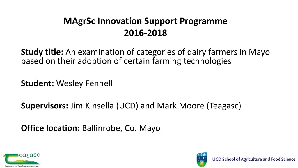 magrsc innovation support programme 2016 2018 n.w