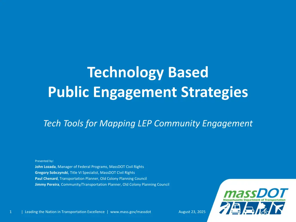 technology based public engagement strategies n.w