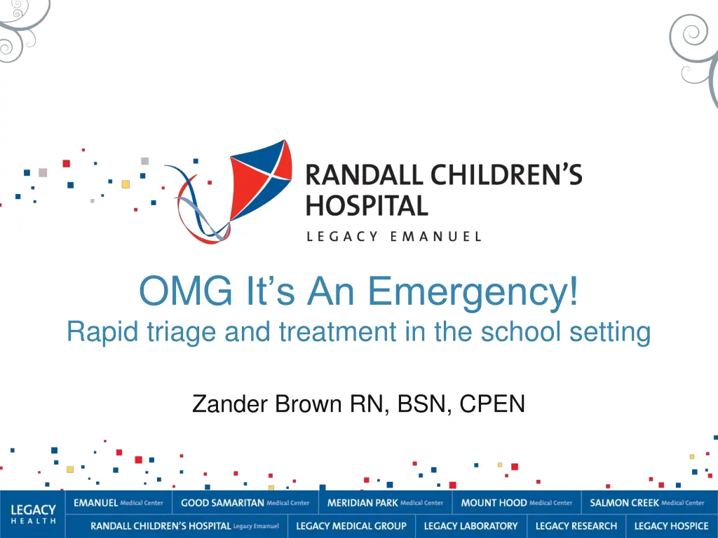 omg it s an emergency rapid triage and treatment n.w