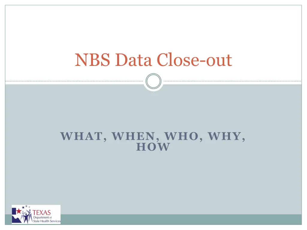 nbs data close out n.w