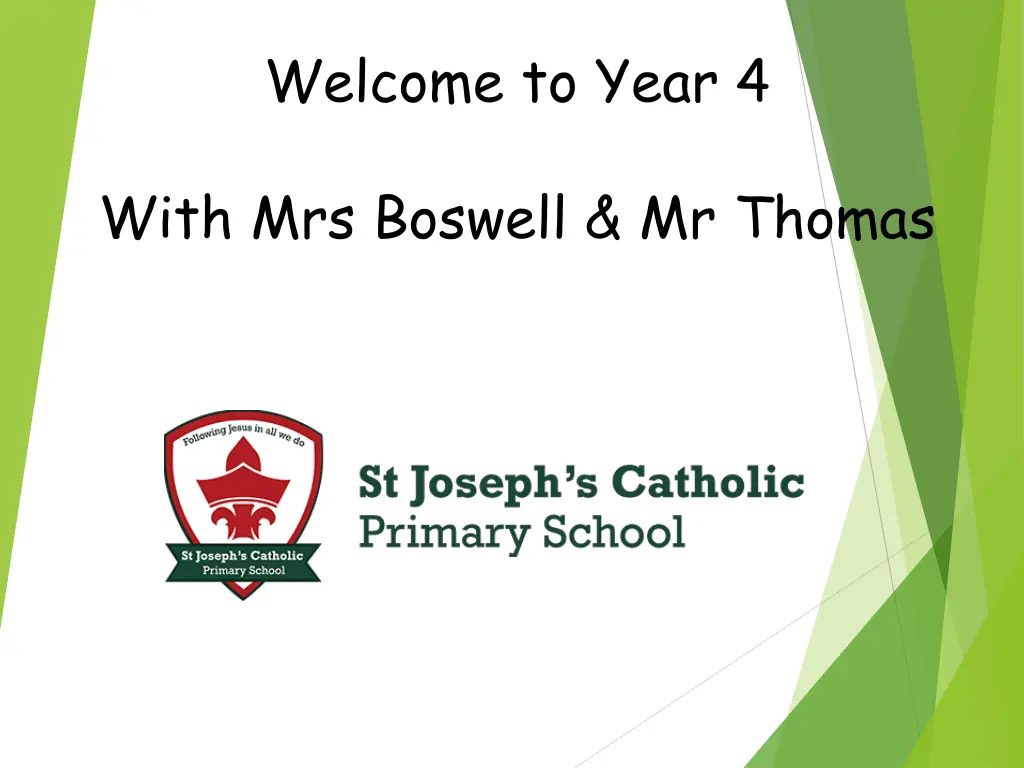 welcome to year 4 n.w