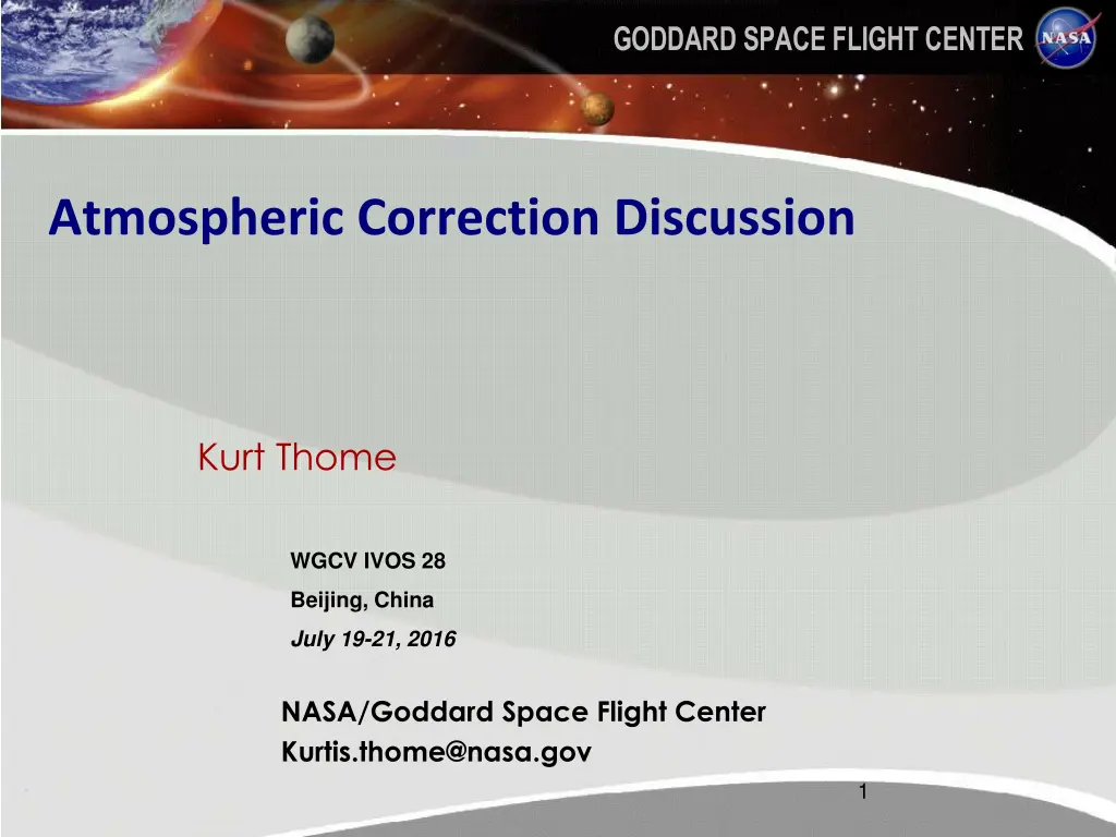 goddard space flight center n.w