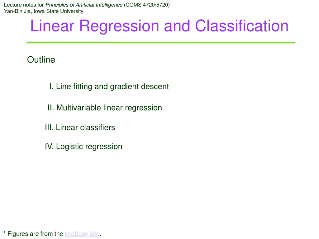 lecture notes for principles of artificial n.w