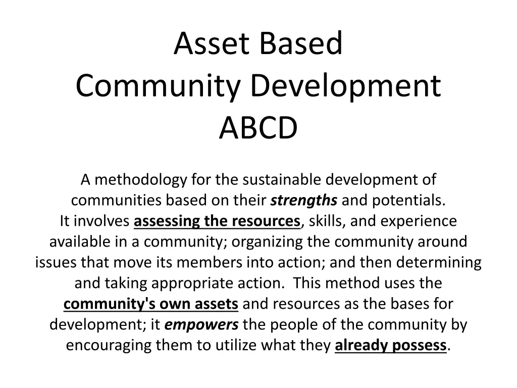 asset based n.w