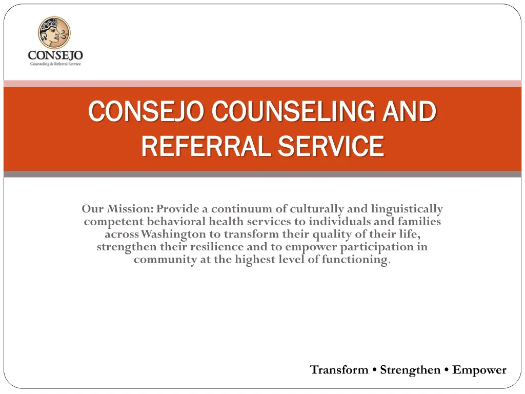 consejo counseling and consejo counseling n.w