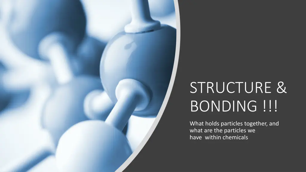 structure bonding n.w