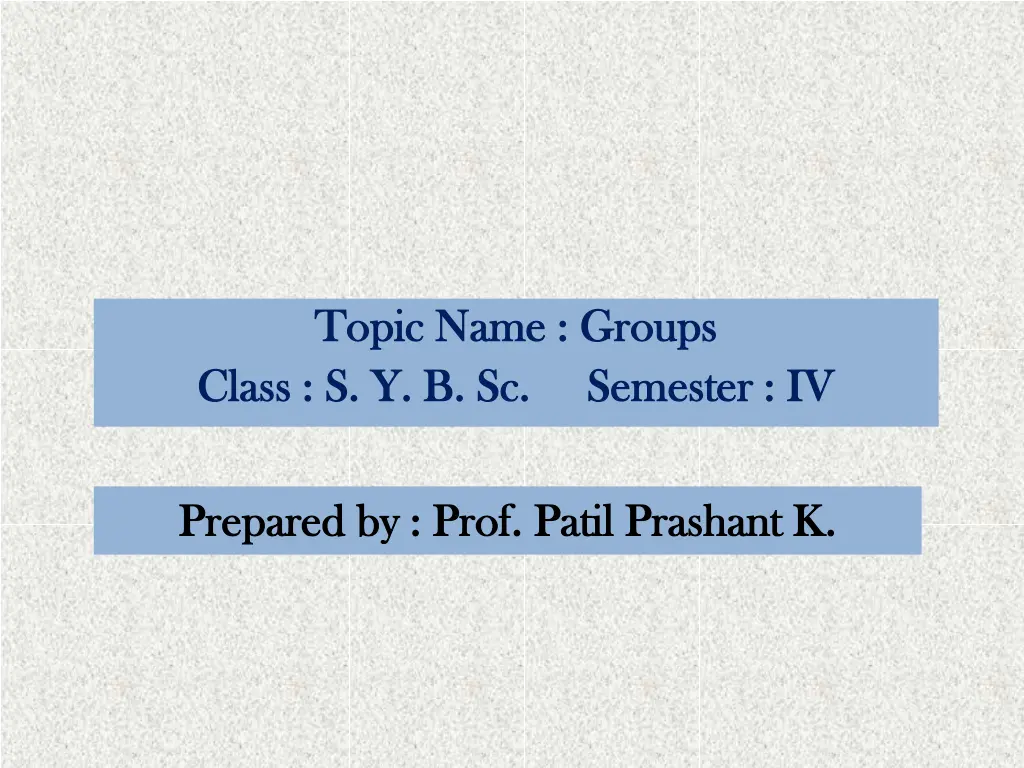 topic name groups topic name groups class n.w