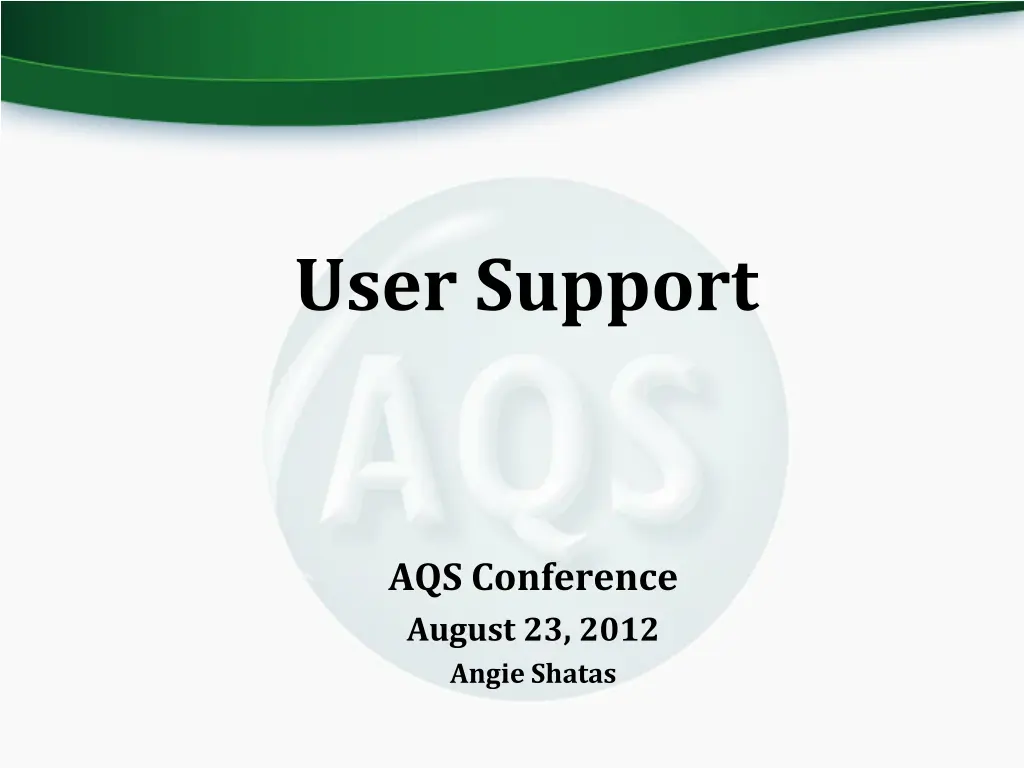 user support n.w