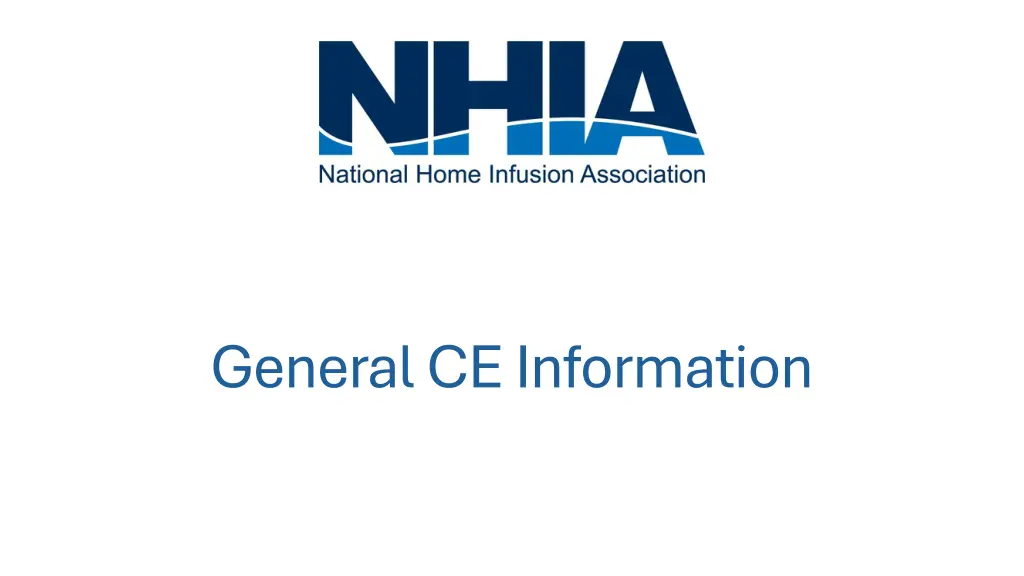 general ce information n.w