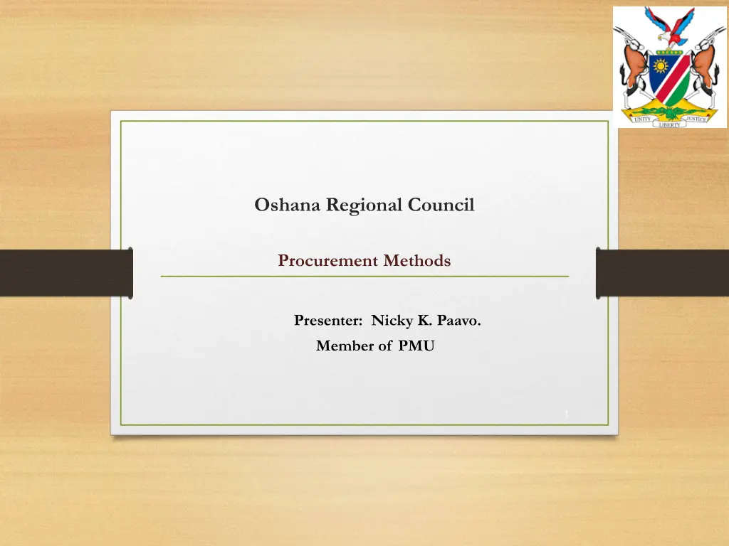 oshana regional council n.w