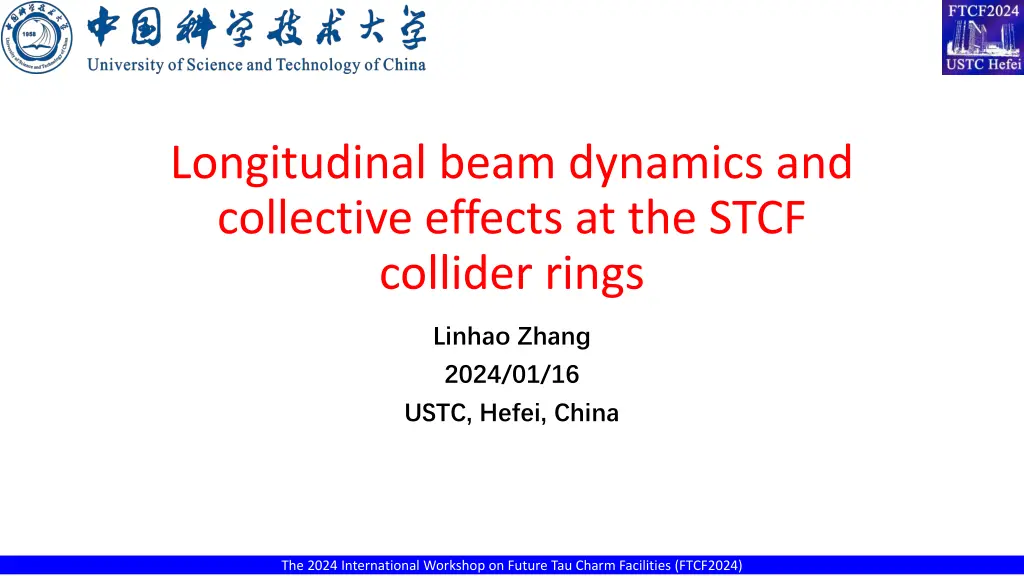 longitudinal beam dynamics and collective effects n.w