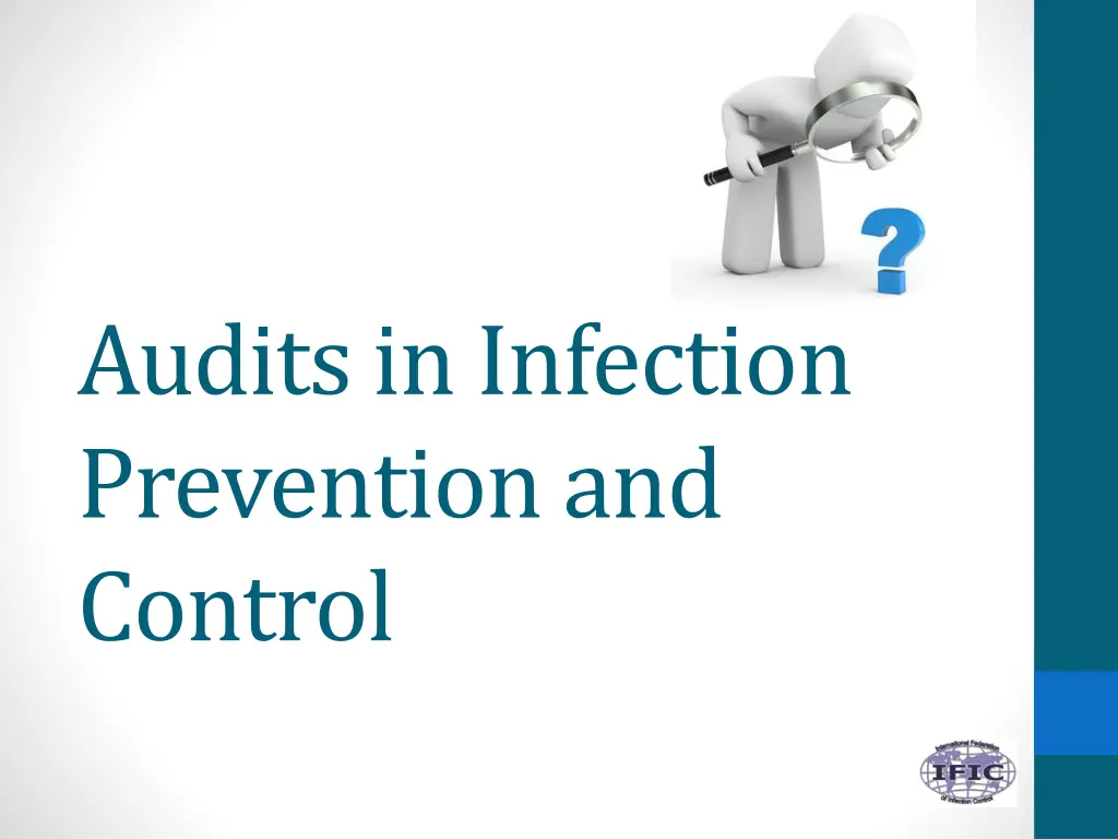 audits in infection prevention and control n.w