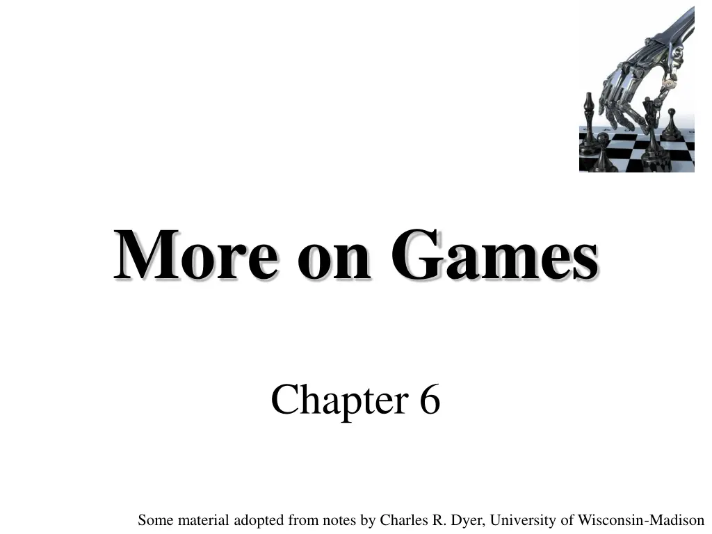 more on games n.w
