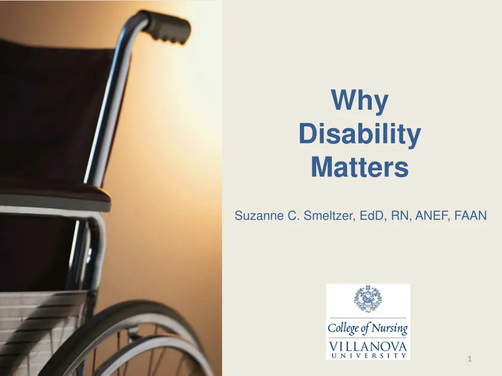 why disability matters n.w