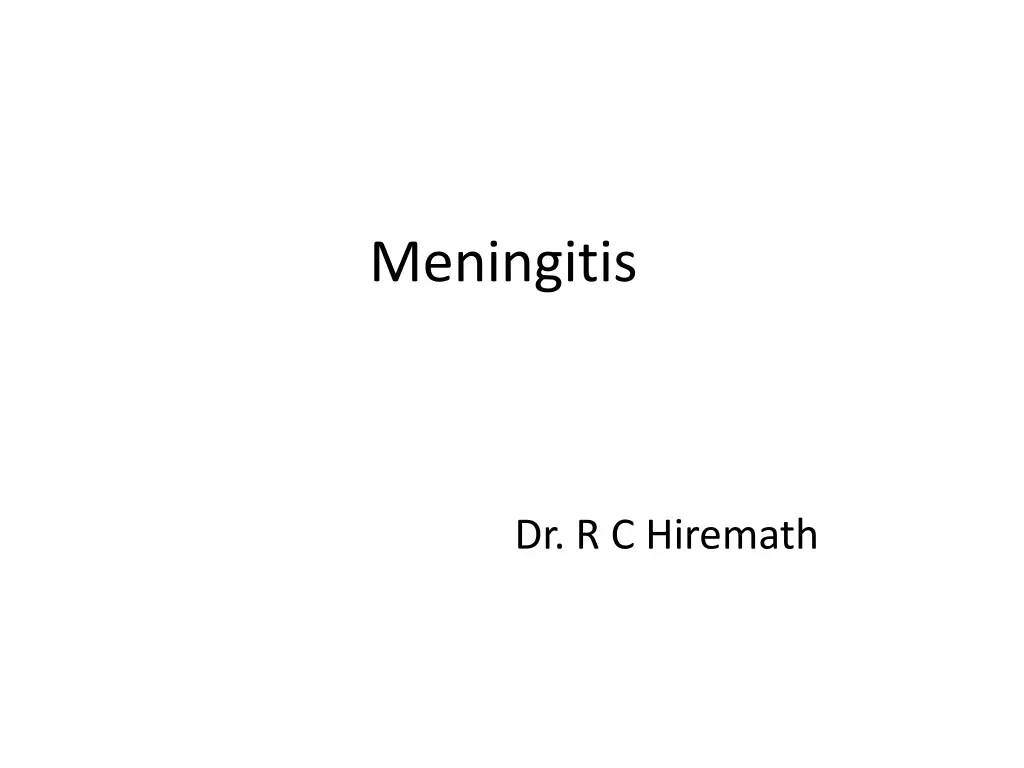 meningitis n.w