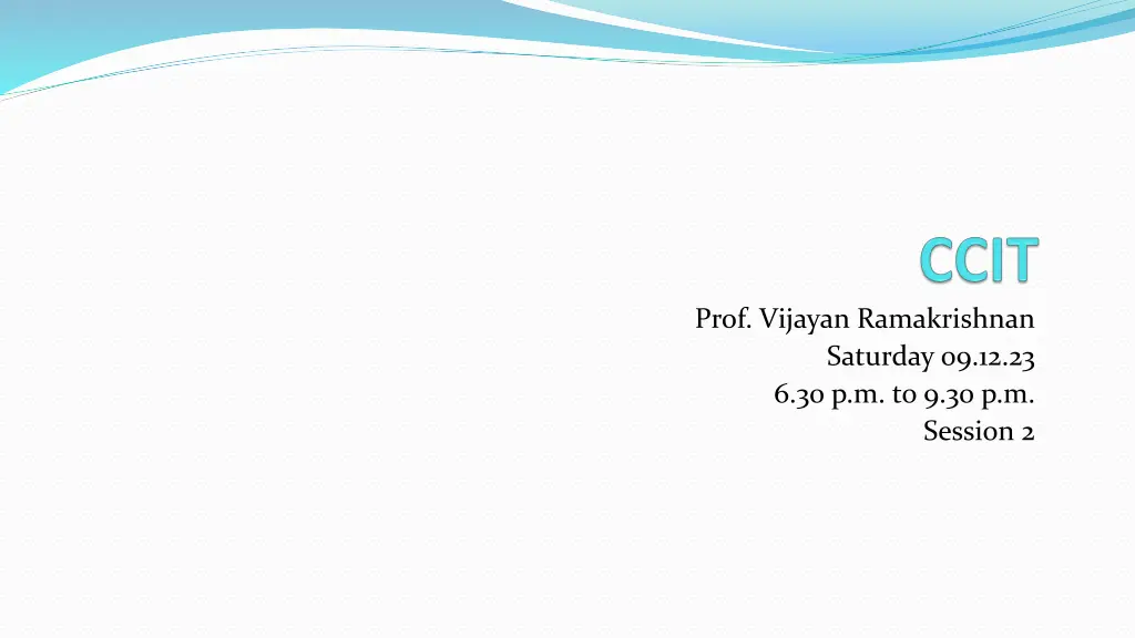 prof vijayan ramakrishnan saturday n.w