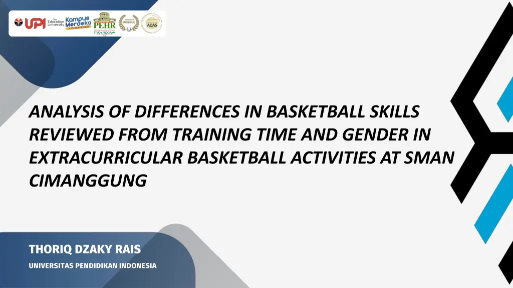 pehr study program faculty of sport education n.w