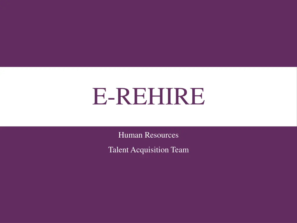 e rehire n.w