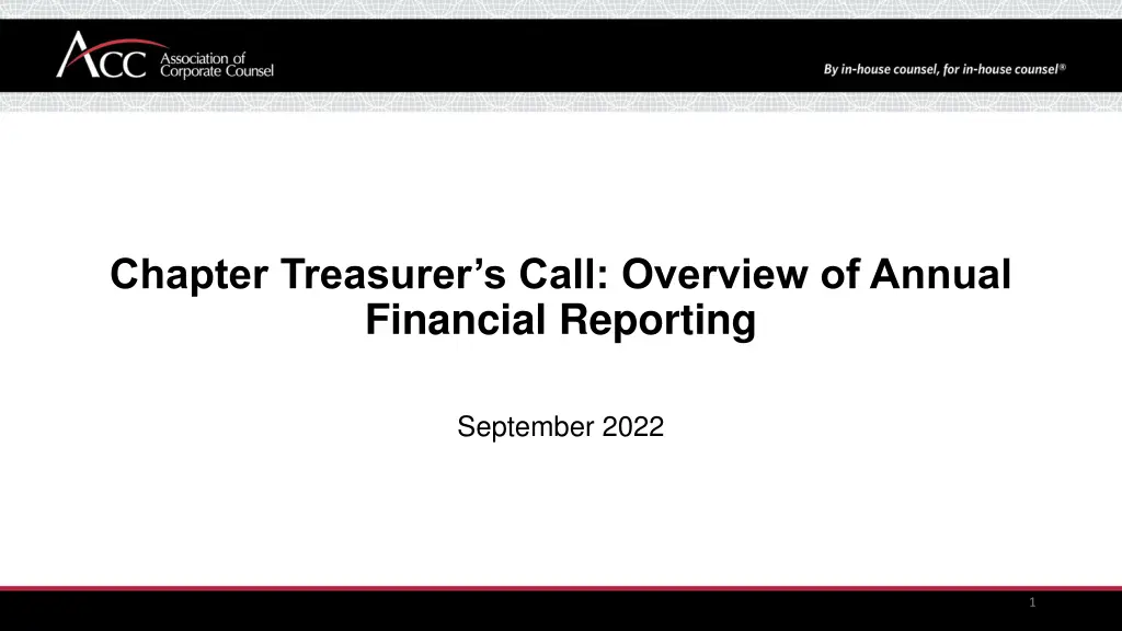 chapter treasurer s call overview of annual n.w
