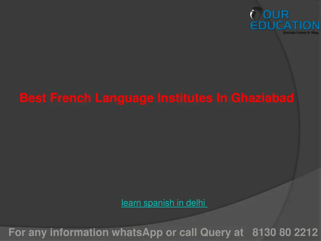 best french language institutes in ghaziabad n.w