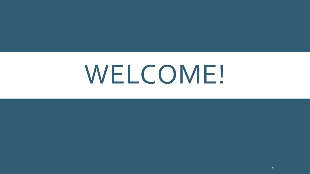 welcome n.w