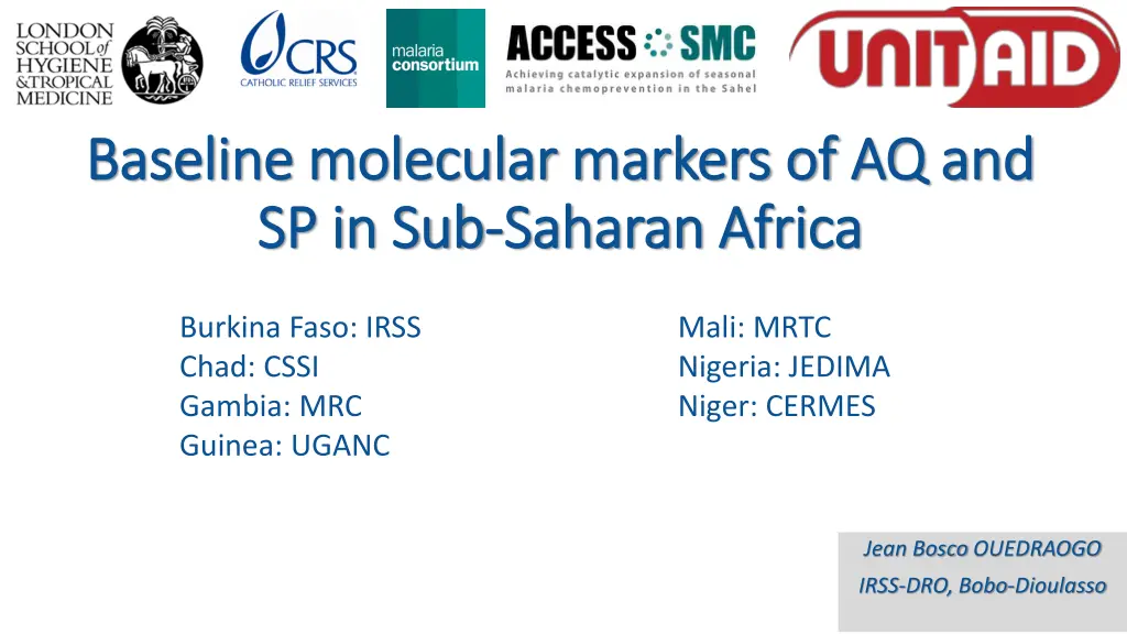 baseline molecular markers of aq and baseline n.w