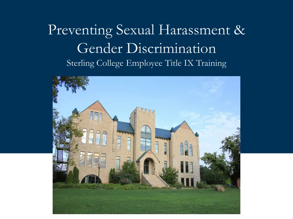 preventing sexual harassment gender n.w