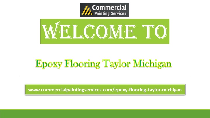 Epoxy Flooring Contractor Taylor Michigan