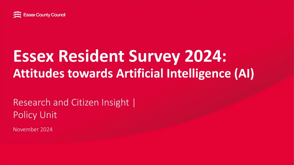 essex resident survey 2024 attitudes towards n.w