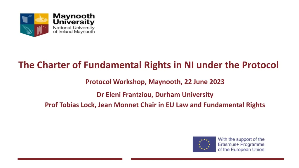 the charter of fundamental rights in ni under n.w