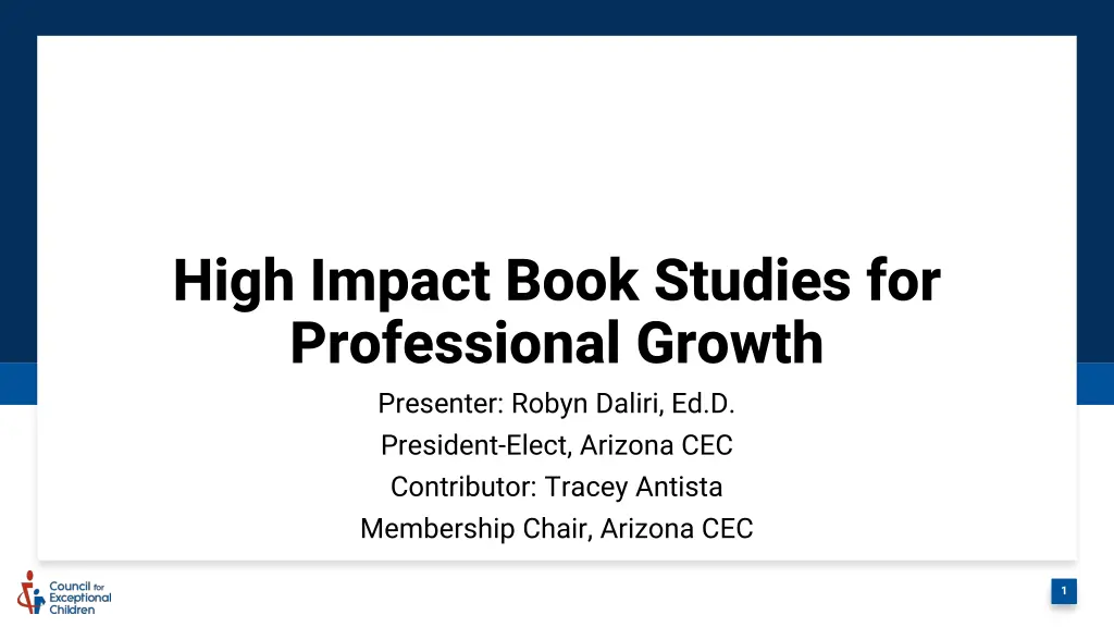 high impact book studies for professional growth n.w