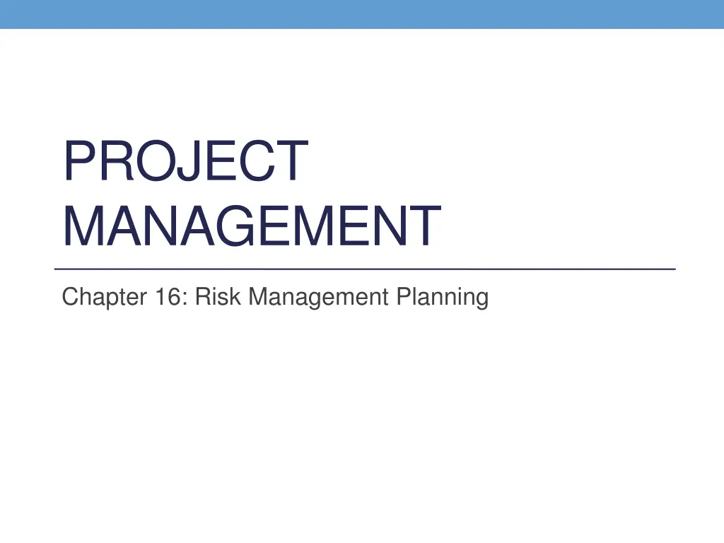 project management n.w