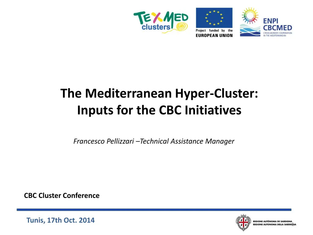 the mediterranean hyper cluster inputs n.w