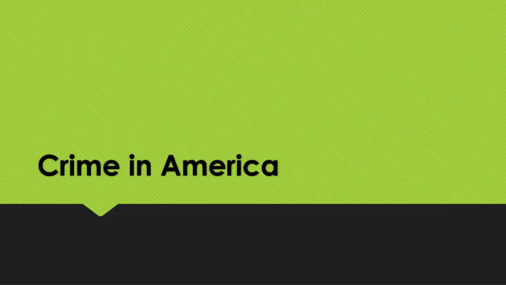 crime in america n.w