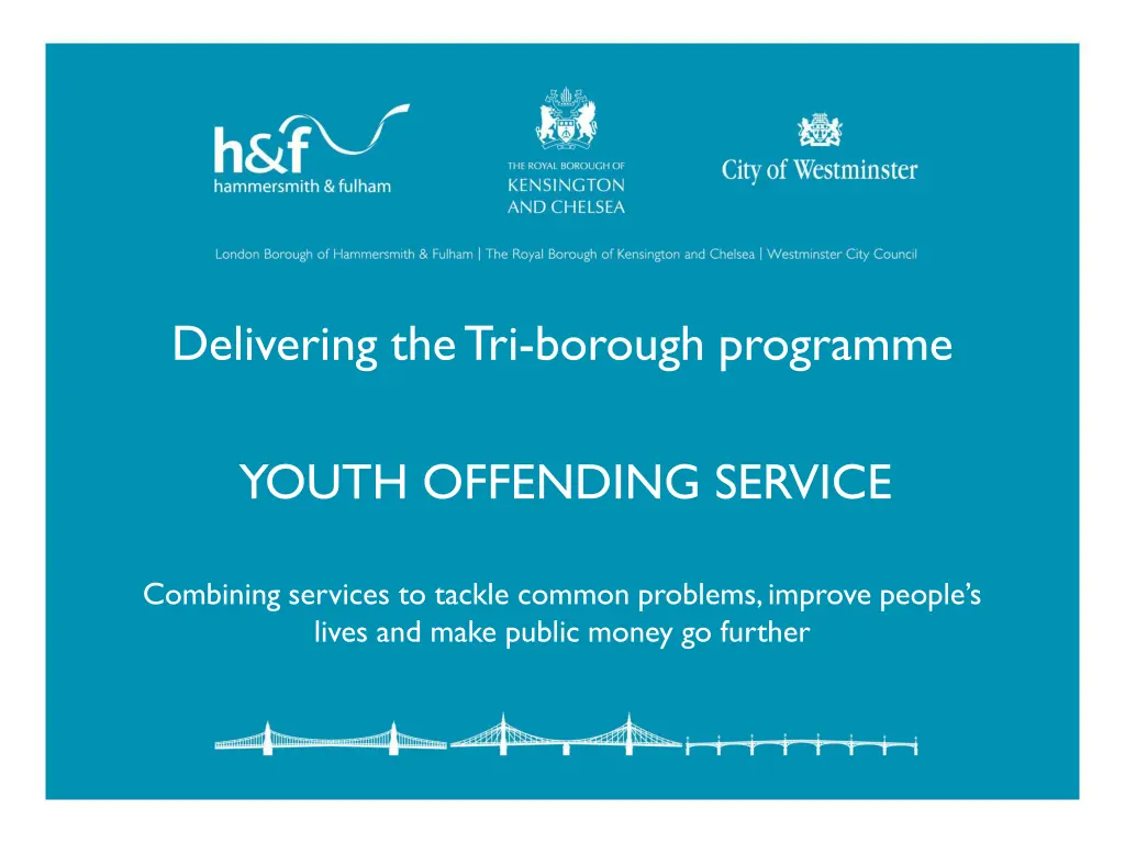 delivering the tri borough programme n.w