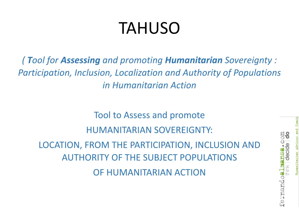 tahuso n.w