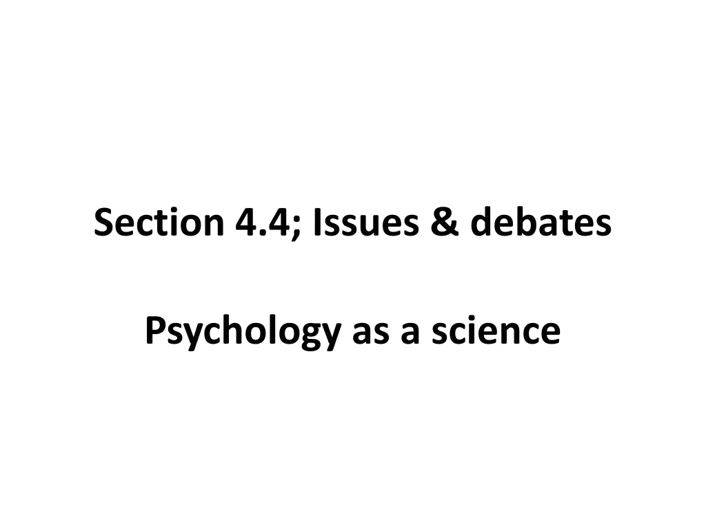 section 4 4 issues debates n.w