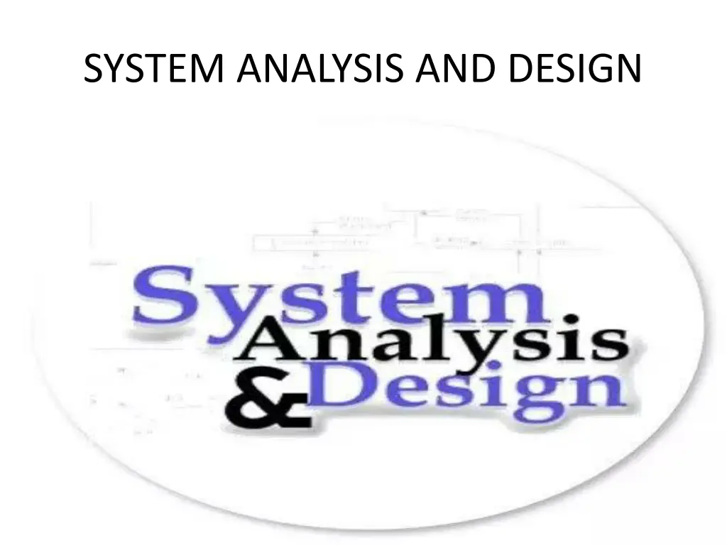 system analysis and design n.w