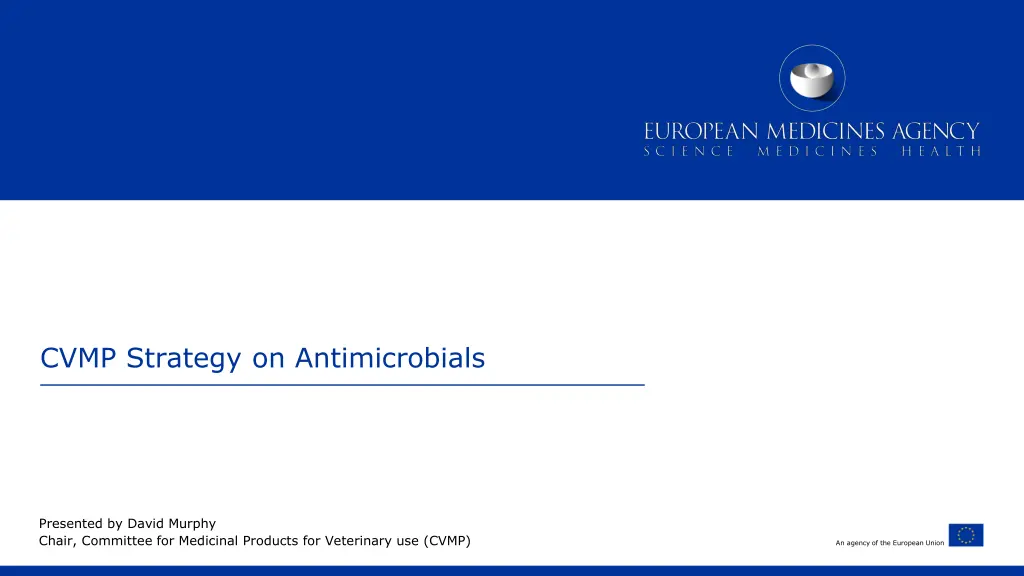 cvmp strategy on antimicrobials n.w