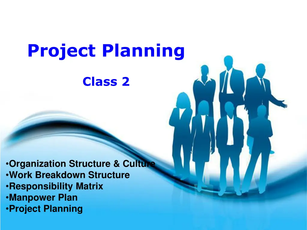 project planning n.w