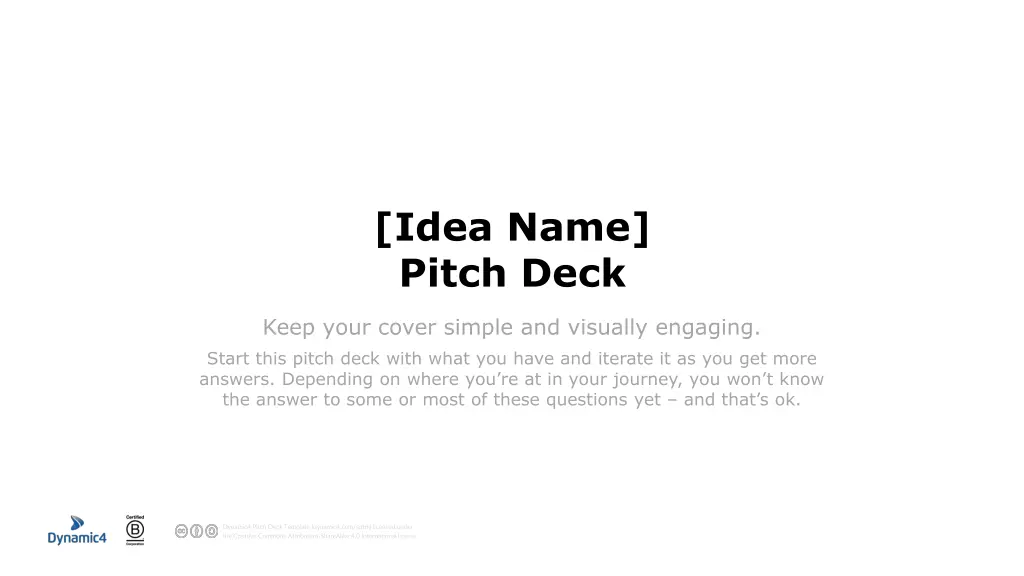 idea name pitch deck n.w