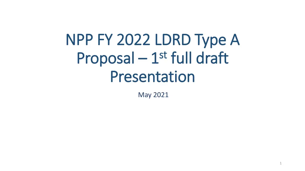 npp fy 2022 ldrd type a npp fy 2022 ldrd type n.w