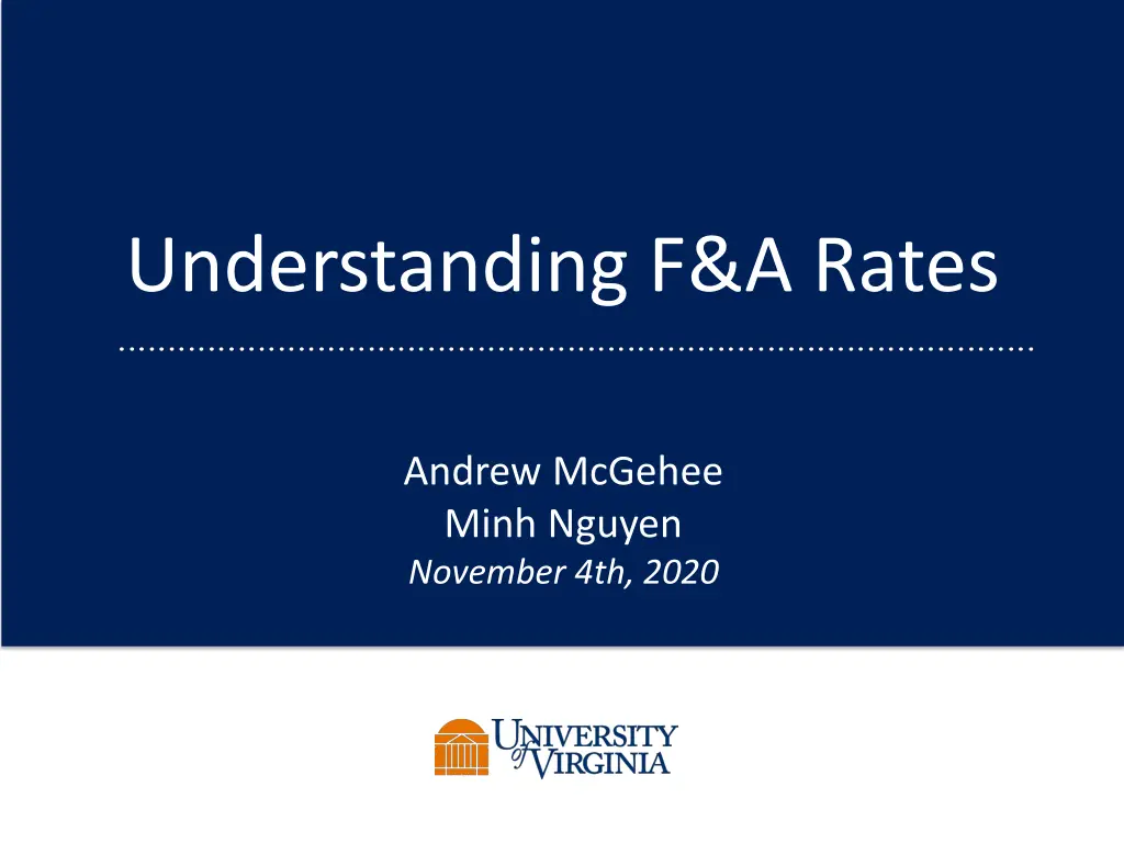 understanding f a rates n.w