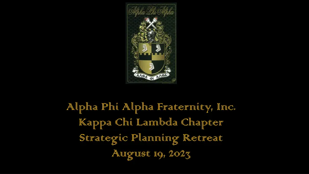 alpha phi alpha fraternity inc kappa chi lambda n.w