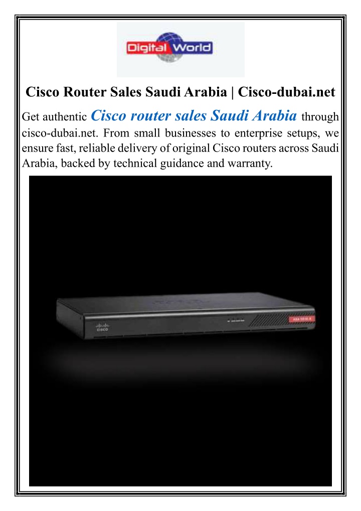 cisco router sales saudi arabia cisco dubai net n.w