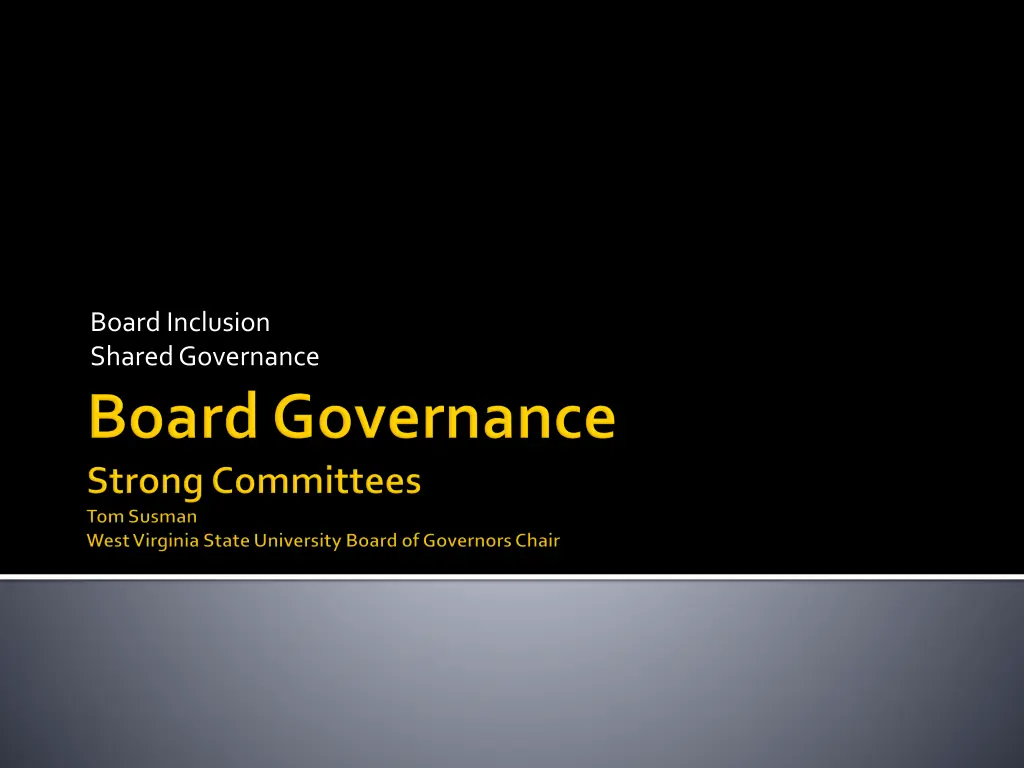board inclusion shared governance n.w