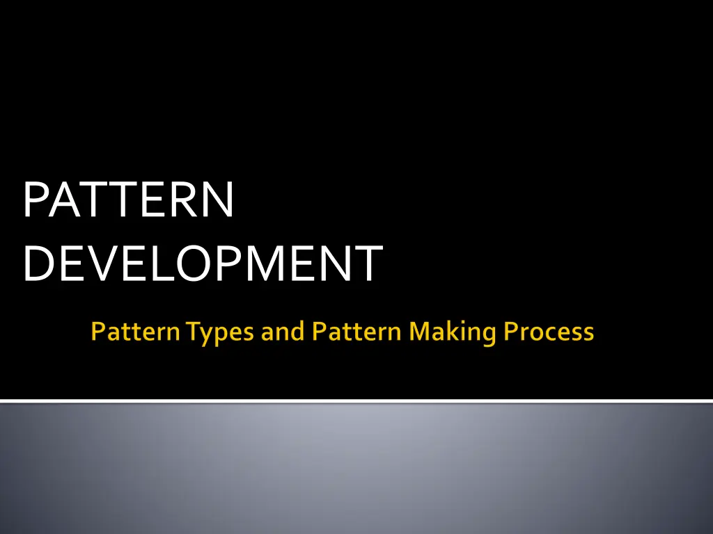 pattern development n.w