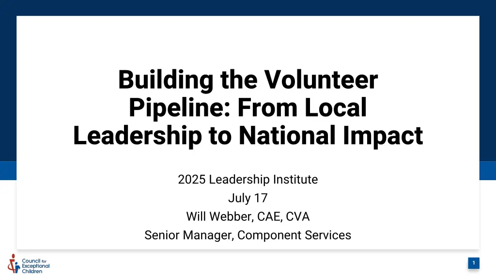 building the volunteer pipeline from local n.w