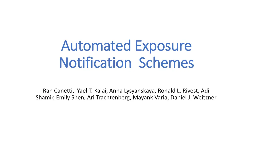 automated exposure automated exposure n.w